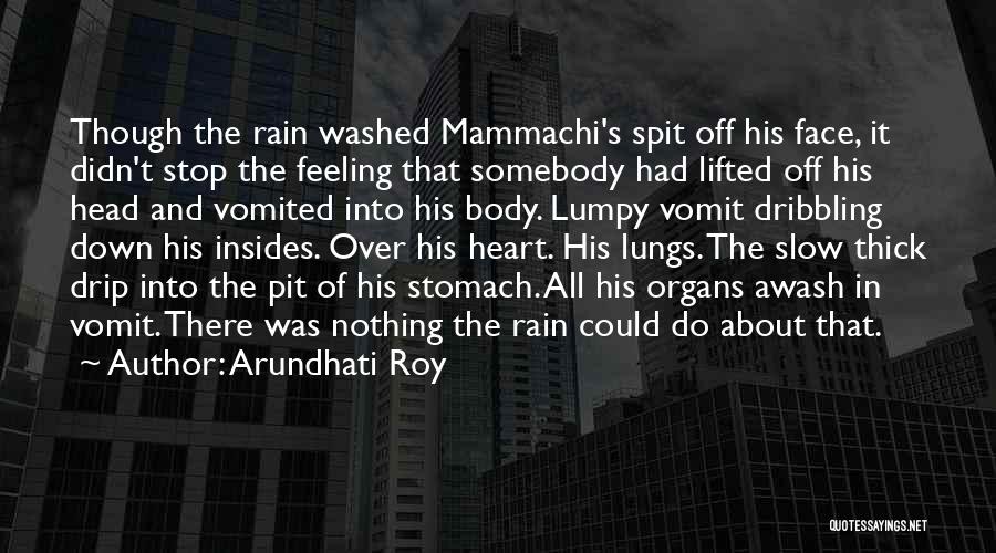 Feeling The Rain Quotes By Arundhati Roy