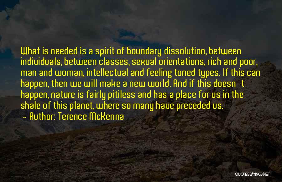 Feeling The Spirit Quotes By Terence McKenna