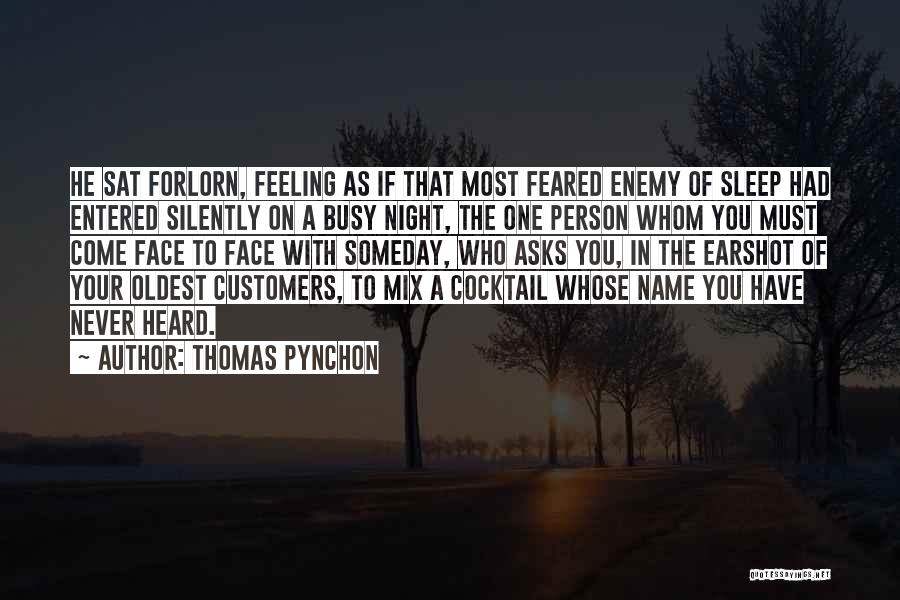 Feeling Too Busy Quotes By Thomas Pynchon