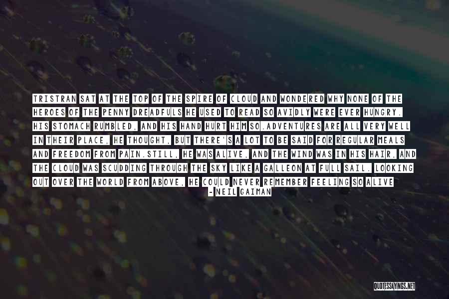 Feeling Top Of The World Quotes By Neil Gaiman Feeling Top Of The World Quotes By Neil Gaiman