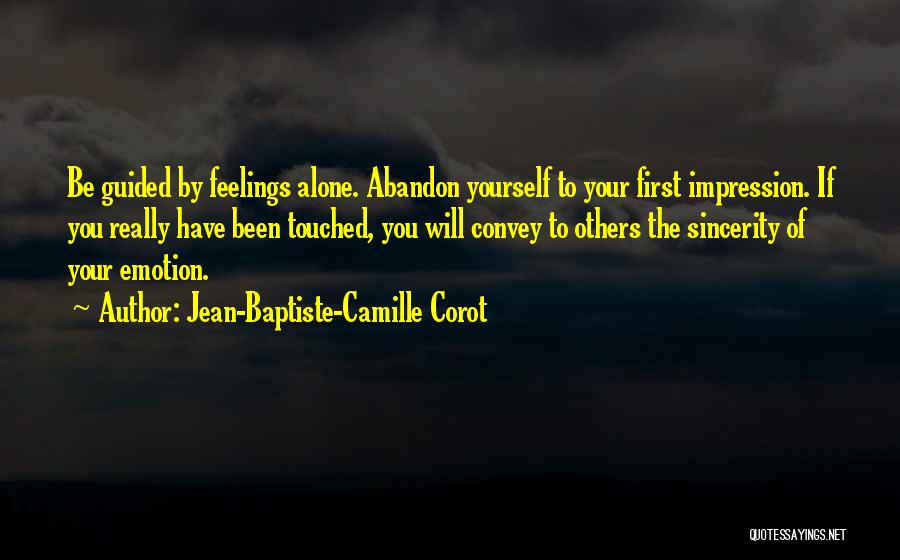 Feeling Touched Quotes By Jean-Baptiste-Camille Corot