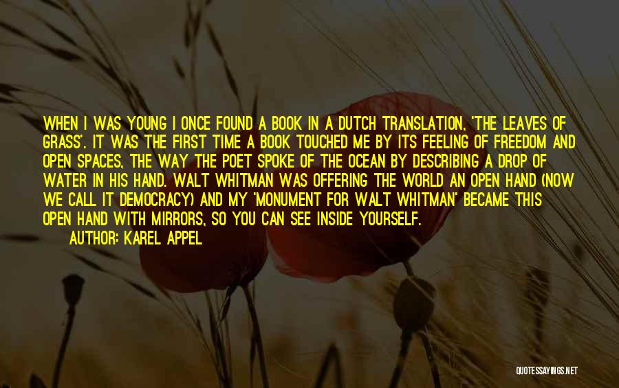 Feeling Touched Quotes By Karel Appel