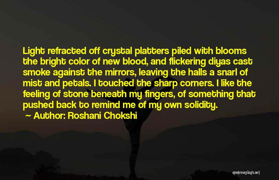 Feeling Touched Quotes By Roshani Chokshi