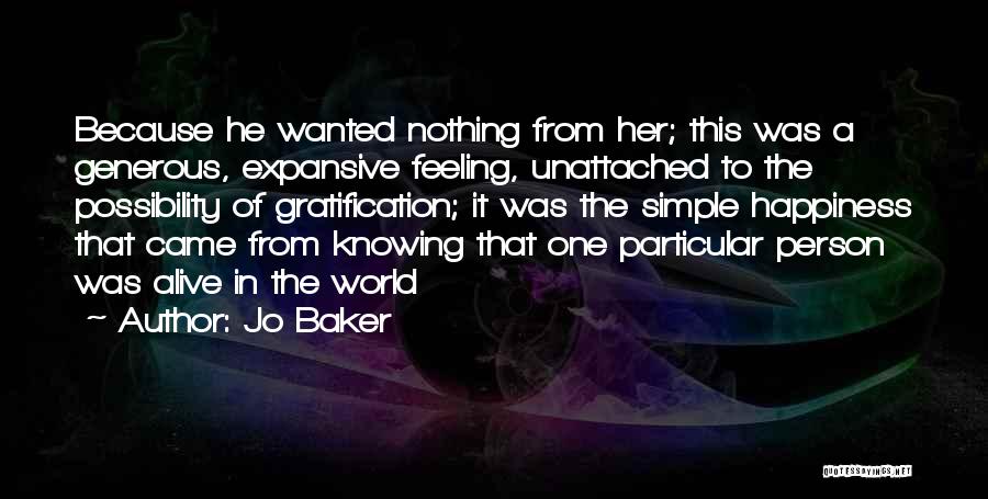 Feeling Unattached Quotes By Jo Baker