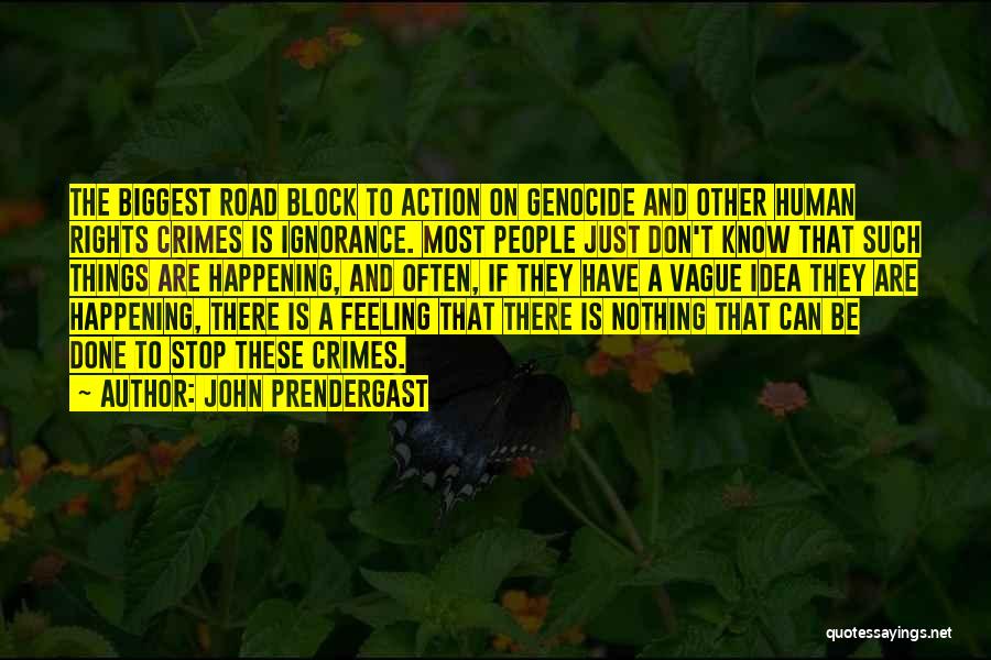 Feeling Vague Quotes By John Prendergast
