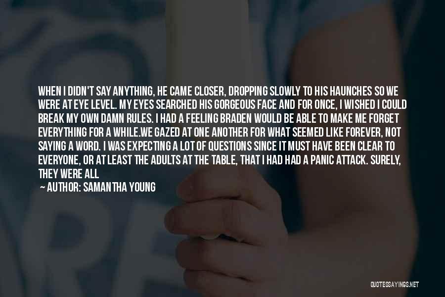 Feeling Young Forever Quotes By Samantha Young