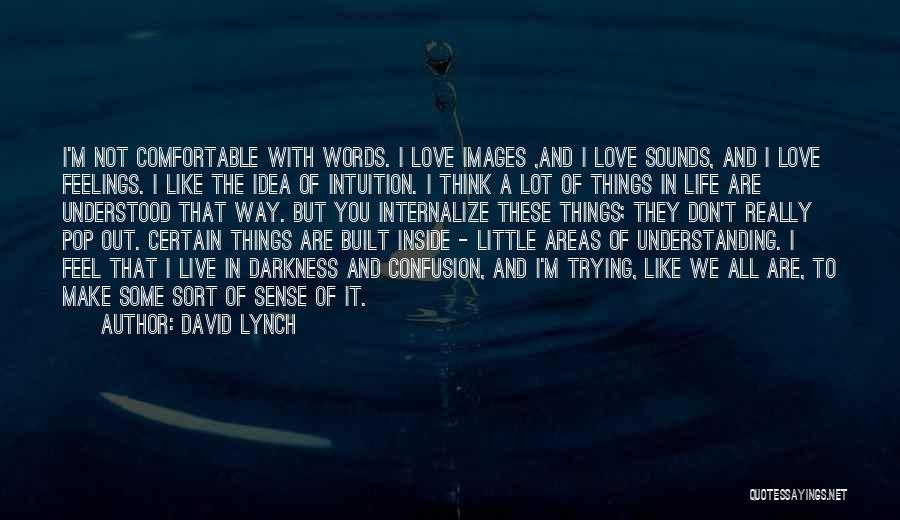 Feelings And Understanding Quotes By David Lynch