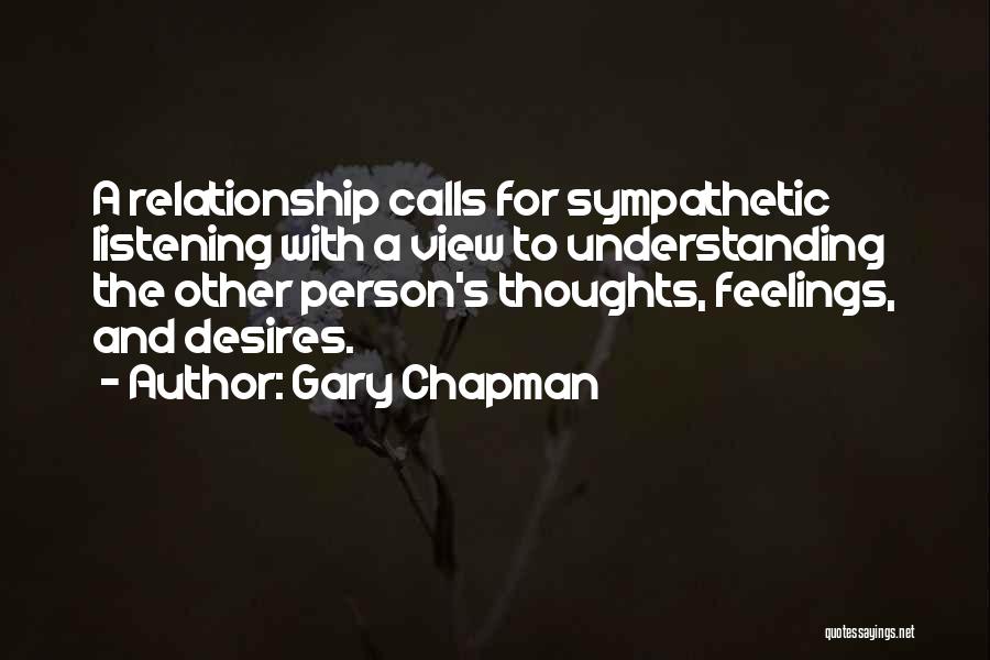Feelings And Understanding Quotes By Gary Chapman