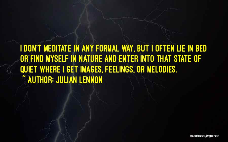 Feelings Don't Lie Quotes By Julian Lennon