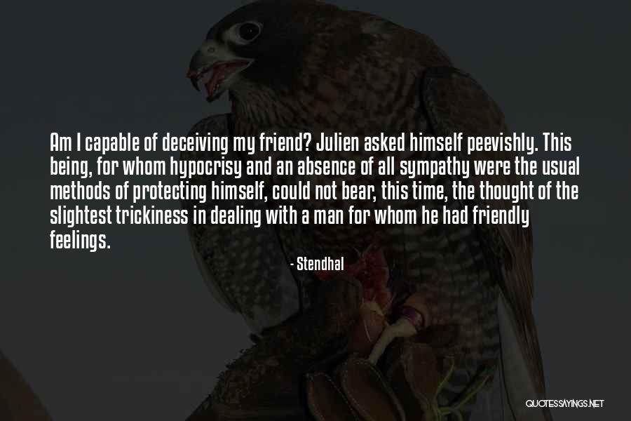 Feelings For A Friend Quotes By Stendhal Feelings For A Friend Quotes By Stendhal