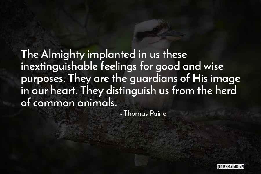 Feelings From Heart Quotes By Thomas Paine