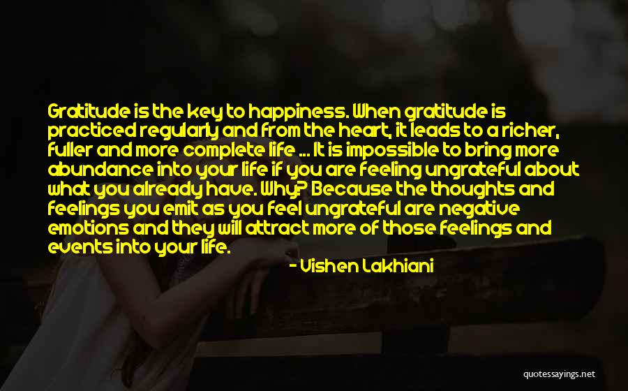 Feelings From Heart Quotes By Vishen Lakhiani