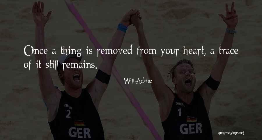 Feelings From Heart Quotes By Will Advise