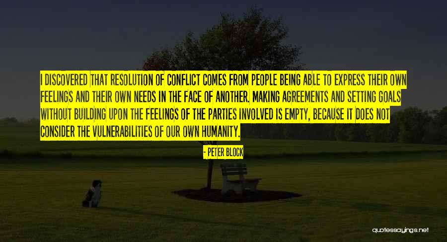 Feelings Involved Quotes By Peter Block Feelings Involved Quotes By Peter Block