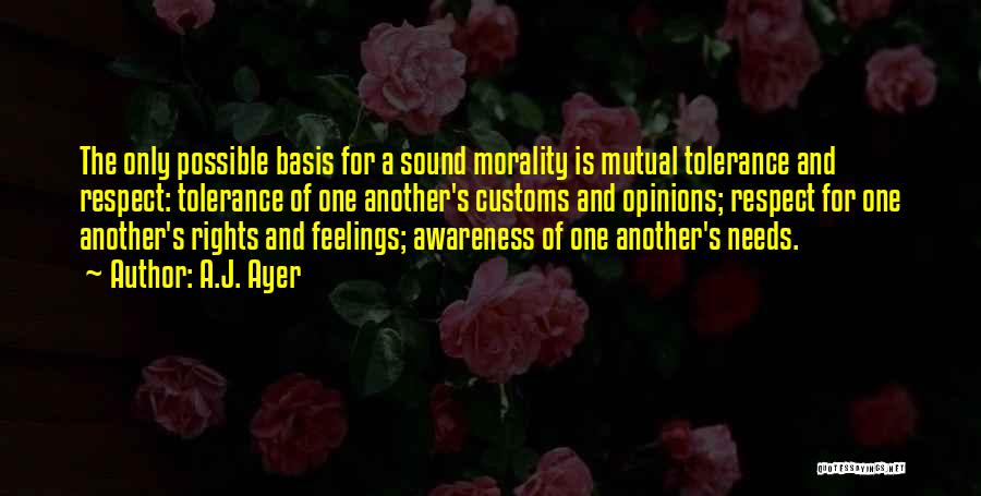 Feelings Not Mutual Quotes By A.J. Ayer