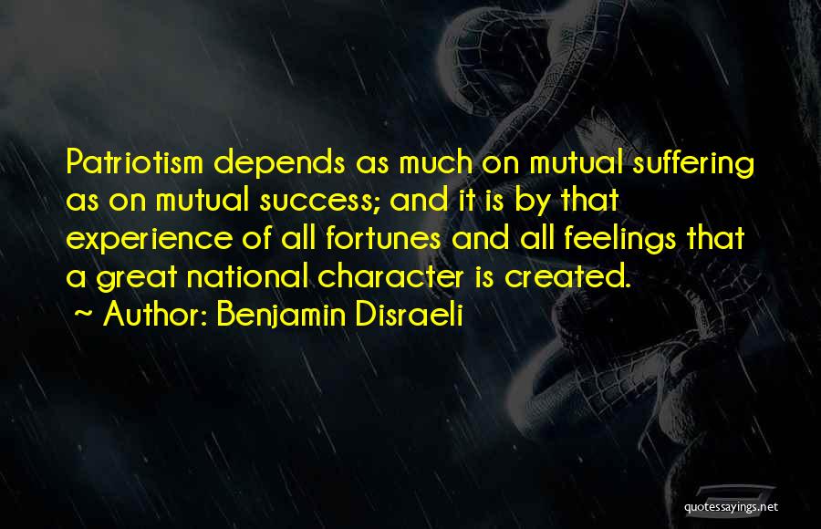 Feelings Not Mutual Quotes By Benjamin Disraeli