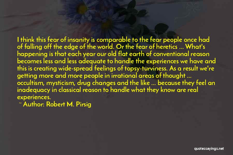 Feelings Of Inadequacy Quotes By Robert M. Pirsig