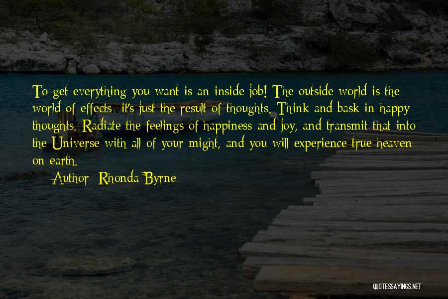 Feelings Of Joy Quotes By Rhonda Byrne