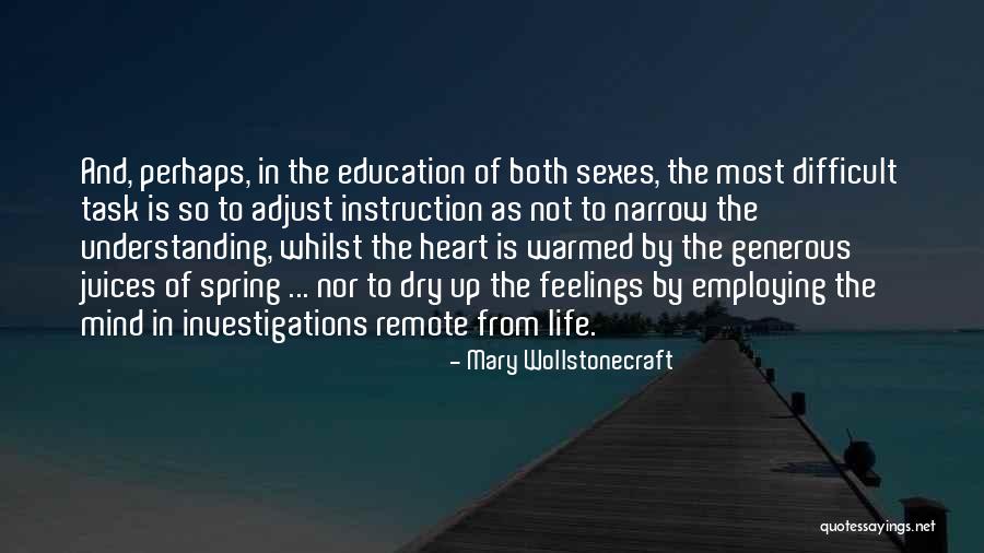 Feelings Of The Heart Quotes By Mary Wollstonecraft Feelings Of The Heart Quotes By Mary Wollstonecraft