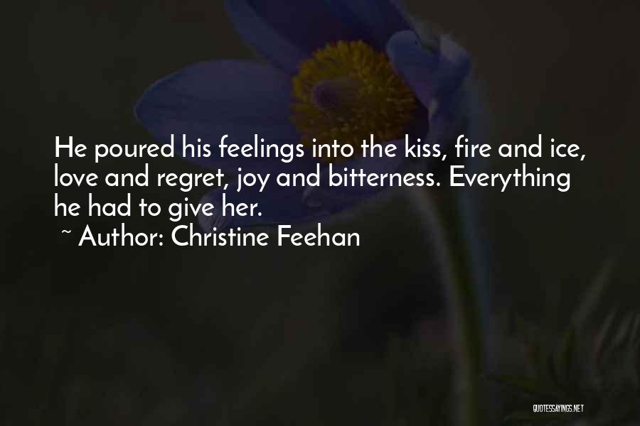 Feelings On Fire Quotes By Christine Feehan