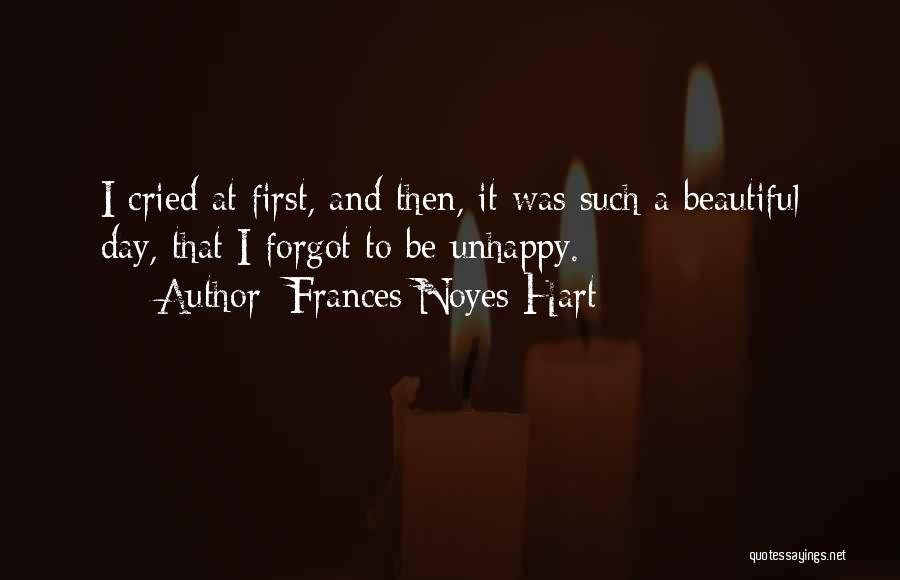 Feelings Sad Quotes By Frances Noyes Hart