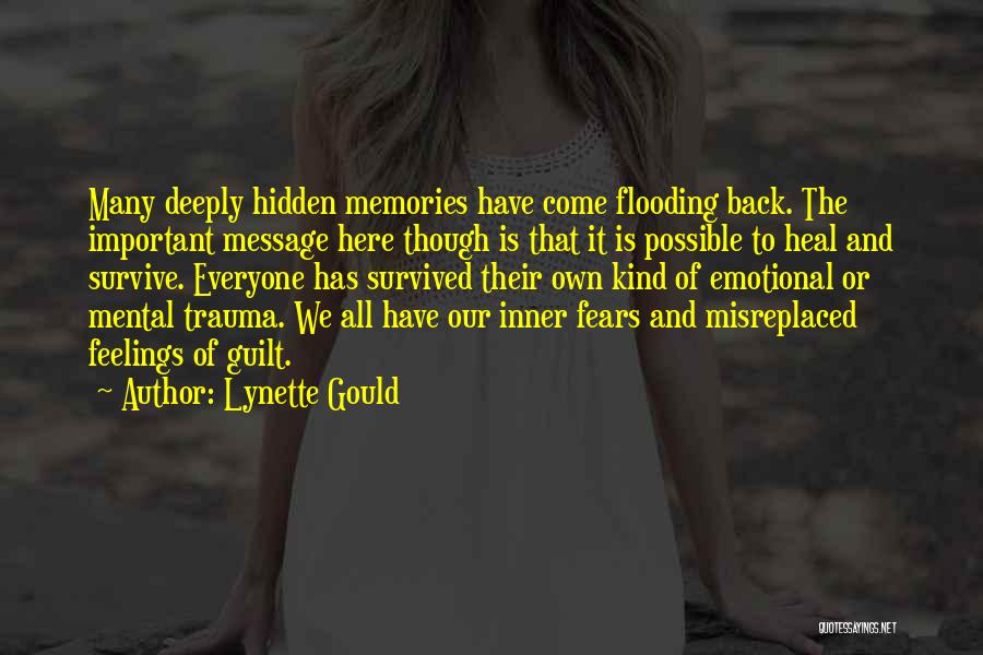 Feelings That Come Back Quotes By Lynette Gould