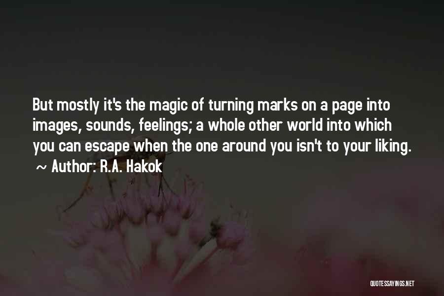 Feelings With Images Quotes By R.A. Hakok
