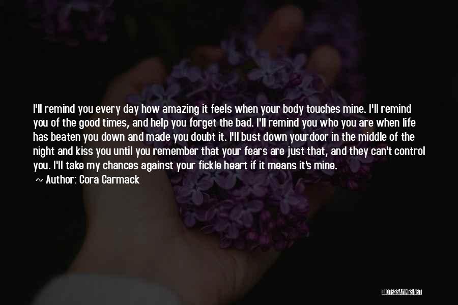 Feels Amazing Quotes By Cora Carmack