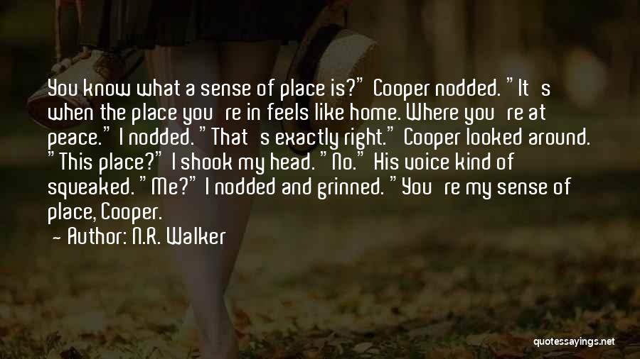 Feels Like Home Quotes By N.R. Walker