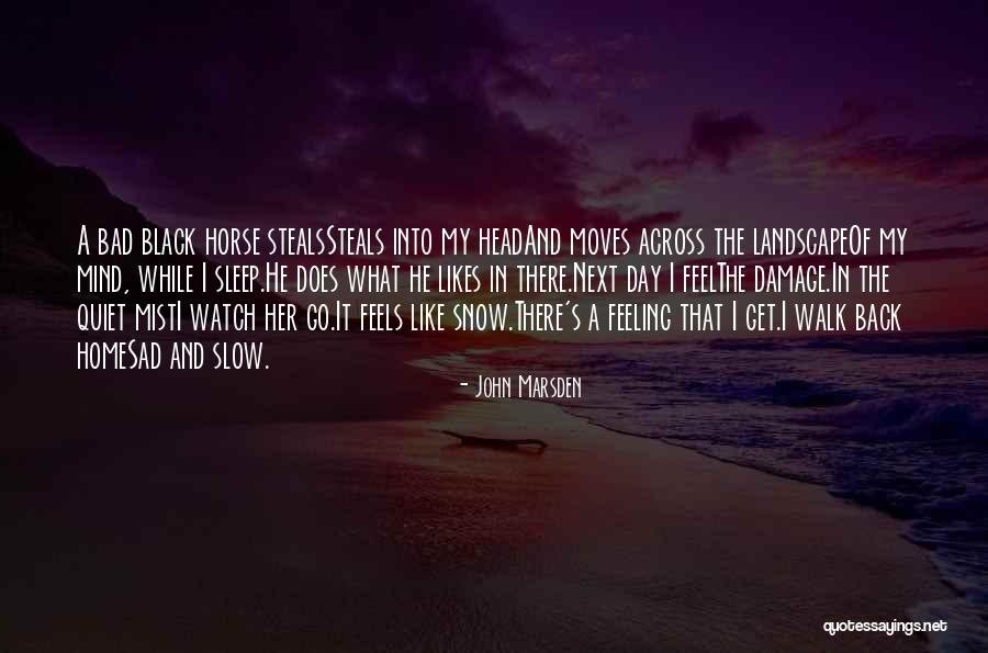 Feels Sad Quotes By John Marsden Feels Sad Quotes By John Marsden