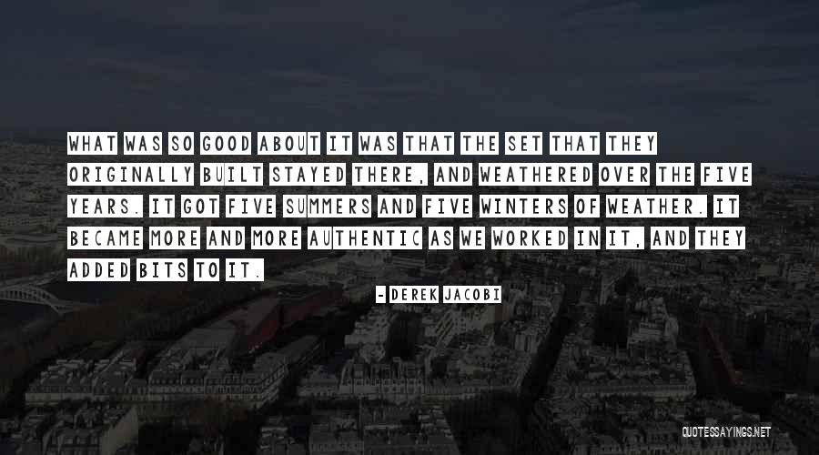 Feemster Slicer Quotes By Derek Jacobi Feemster Slicer Quotes By Derek Jacobi