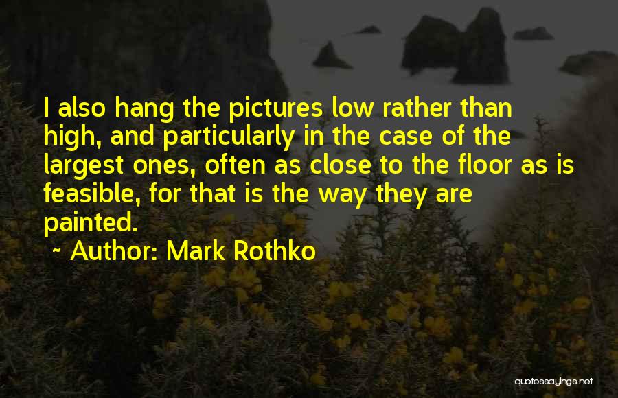 Feest Quotes By Mark Rothko