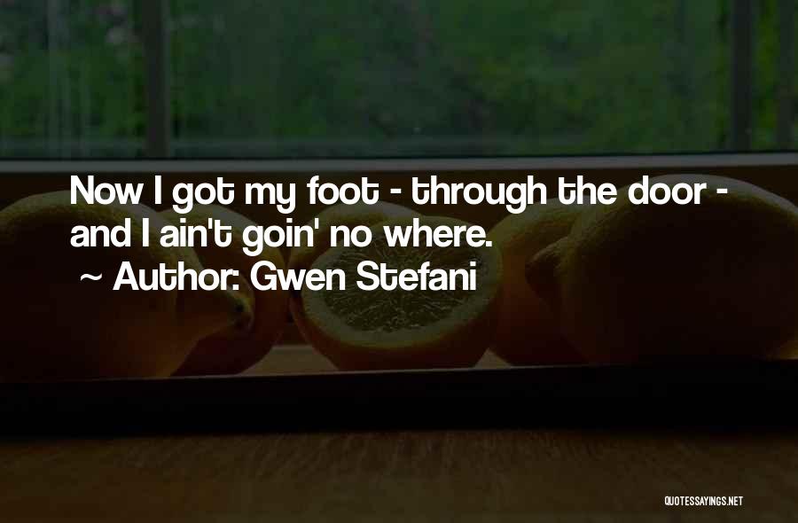 Feet Funny Quotes By Gwen Stefani