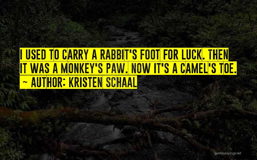 Feet Funny Quotes By Kristen Schaal