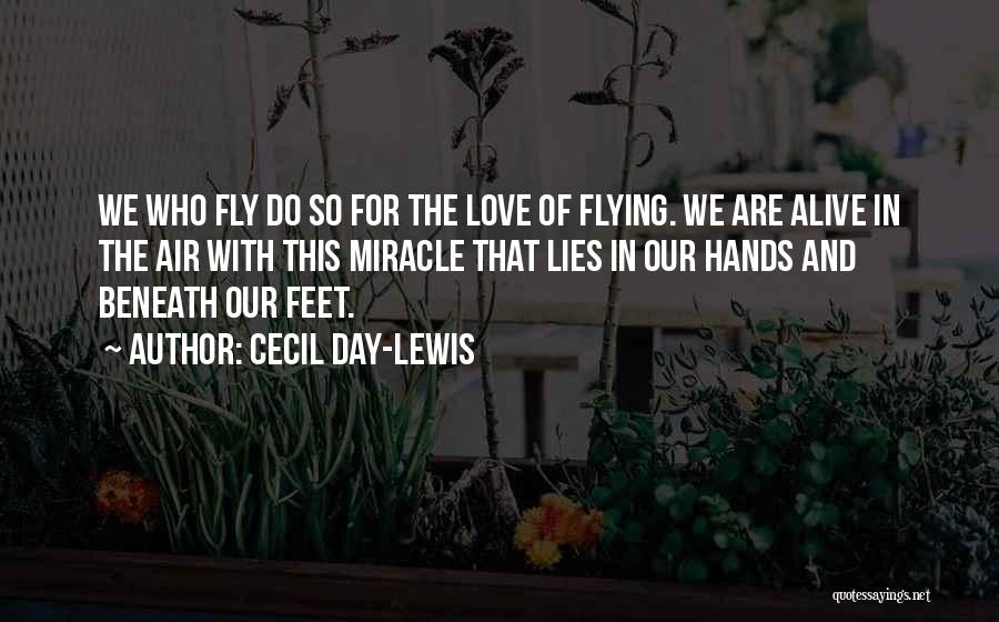 Feet In The Air Quotes By Cecil Day-Lewis