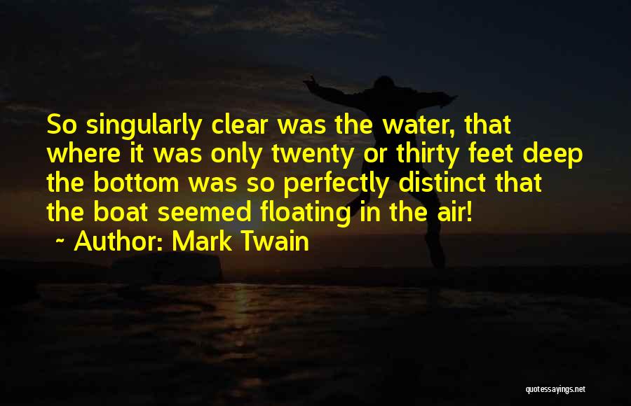 Feet In The Air Quotes By Mark Twain