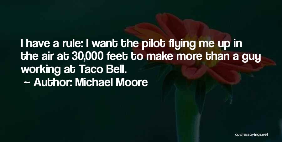 Feet In The Air Quotes By Michael Moore