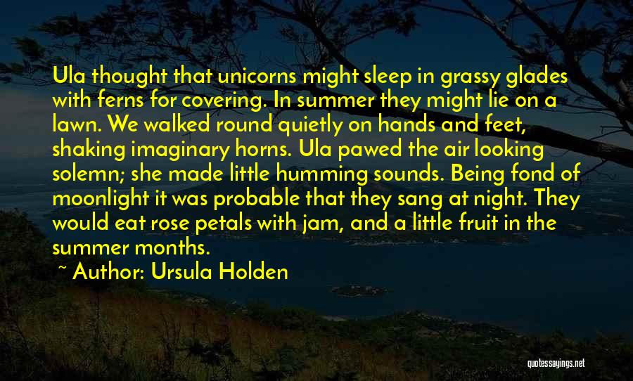 Feet In The Air Quotes By Ursula Holden