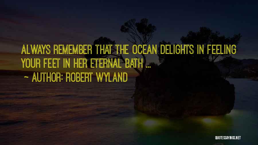 Feet In The Ocean Quotes By Robert Wyland