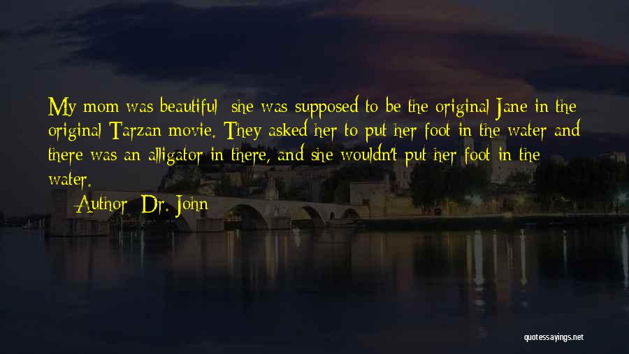 Feet In Water Quotes By Dr. John