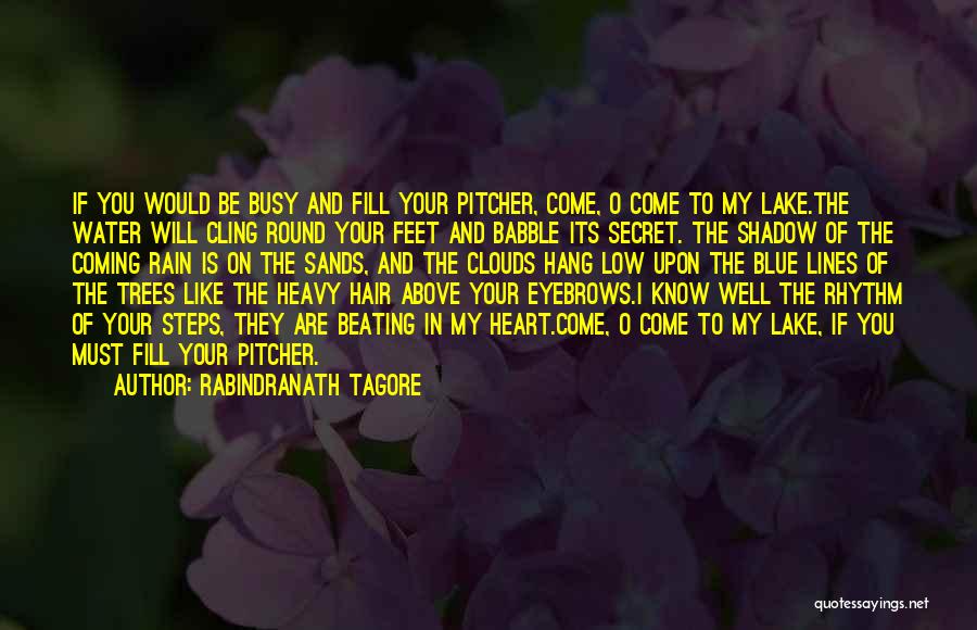 Feet In Water Quotes By Rabindranath Tagore