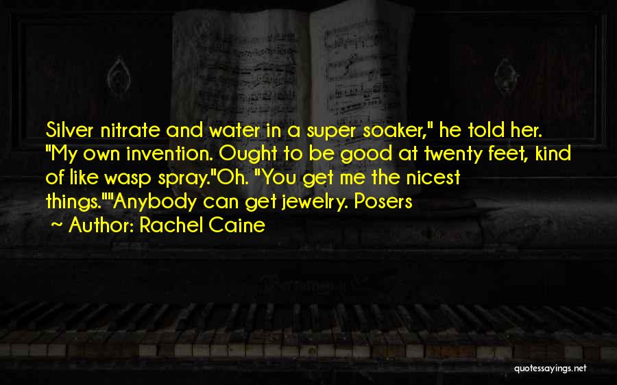 Feet In Water Quotes By Rachel Caine