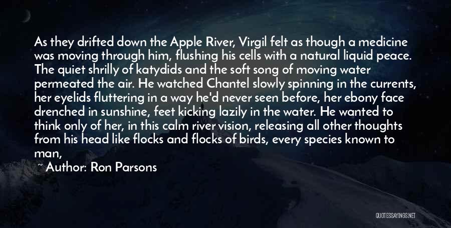 Feet In Water Quotes By Ron Parsons