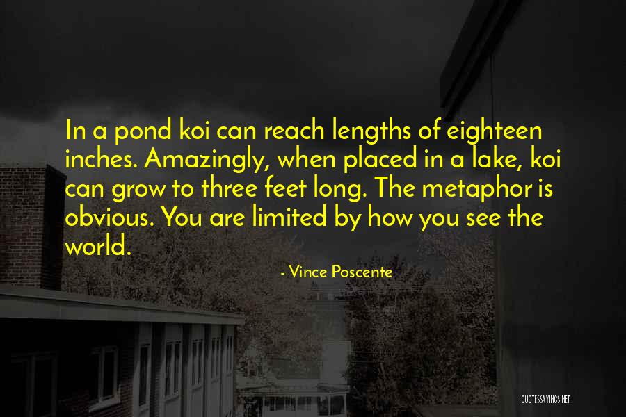 Feet Long Quotes By Vince Poscente Feet Long Quotes By Vince Poscente