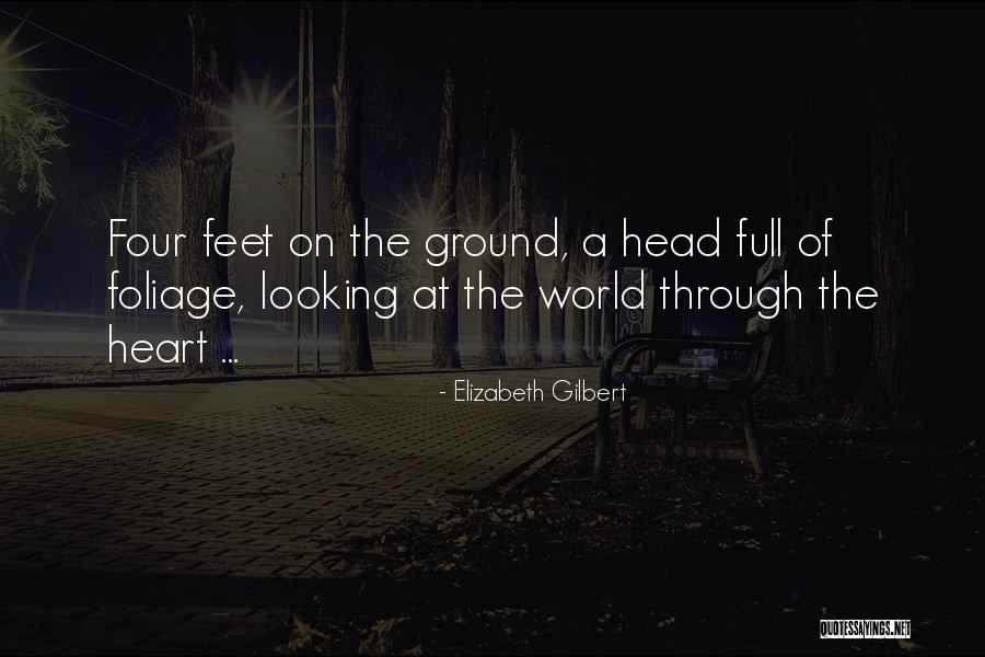 Feet On The Ground Quotes By Elizabeth Gilbert Feet On The Ground Quotes By Elizabeth Gilbert