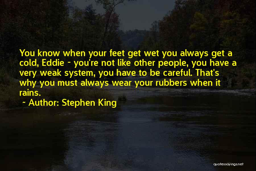Feet Wet Quotes By Stephen King