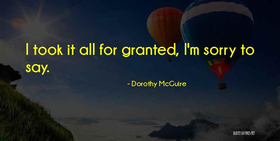 Feigeleh Quotes By Dorothy McGuire Feigeleh Quotes By Dorothy McGuire