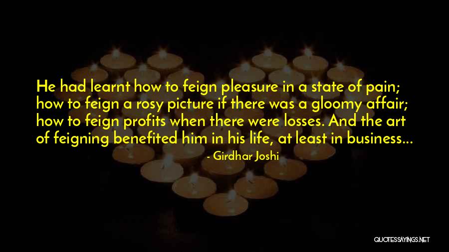 Feign Quotes By Girdhar Joshi Feign Quotes By Girdhar Joshi