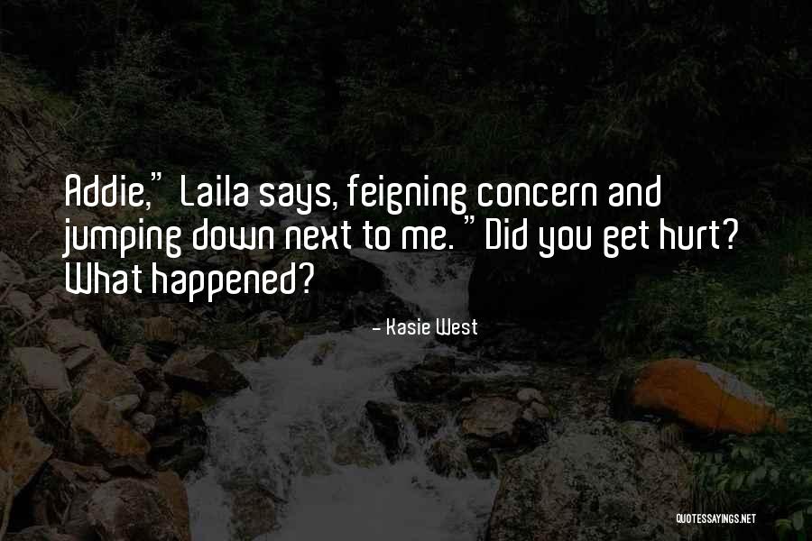 Feigning Quotes By Kasie West