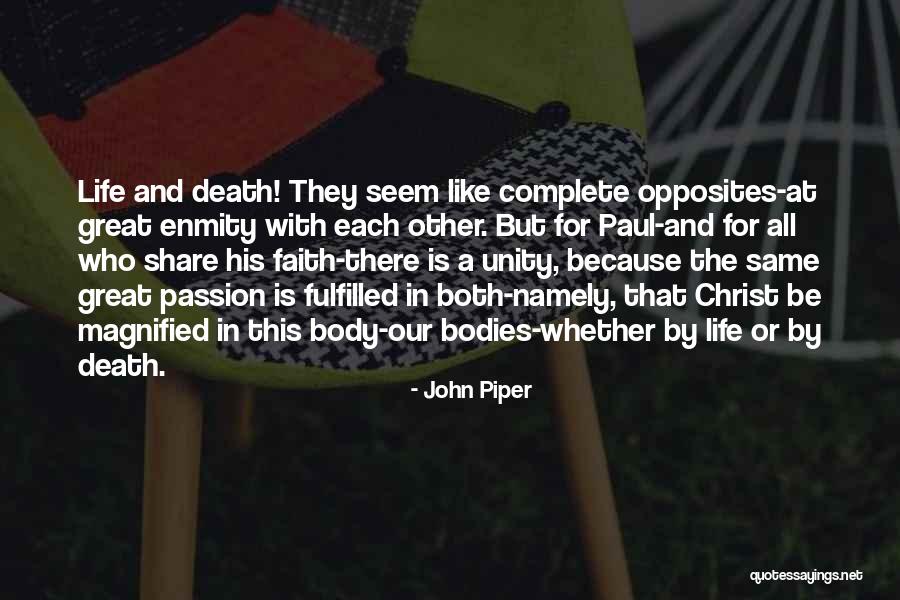 Feille De Basilic Quotes By John Piper Feille De Basilic Quotes By John Piper